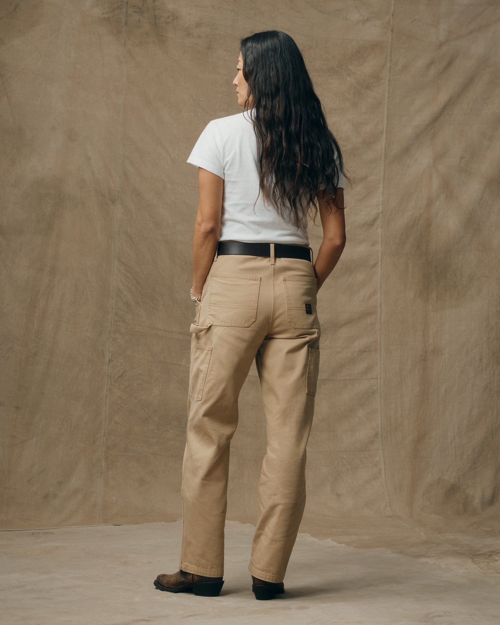Alternative view of Women's Canvas Work Pants - Natural