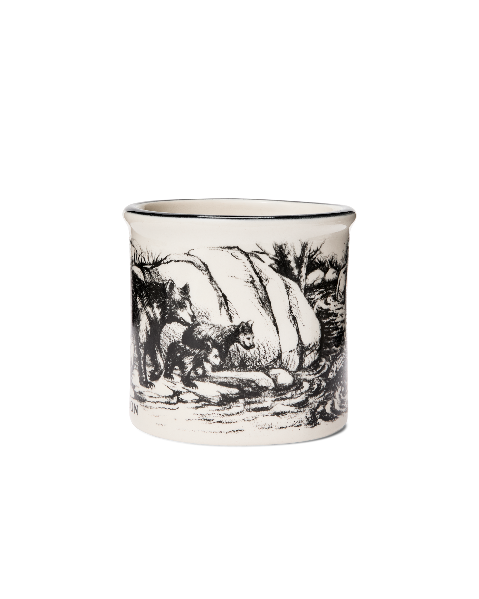 Alternative view of Stoneware Mug - Natural / Bears